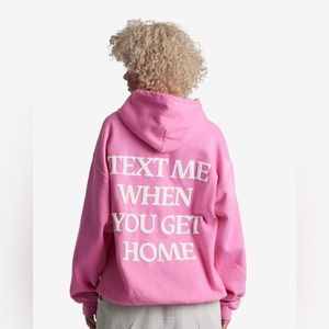 Lonely Ghost Text Me When You Get Home Hoodie